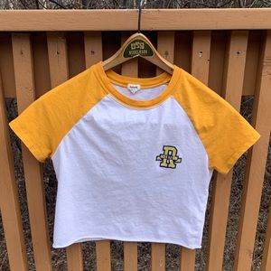 Garage cropped tee shirt